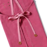 View 6: AFUN pink 16 oz canvas apron, detail view 6